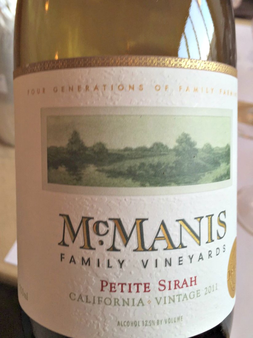 Los Innombrables: cata syrah McManis Petite Sirah 2012