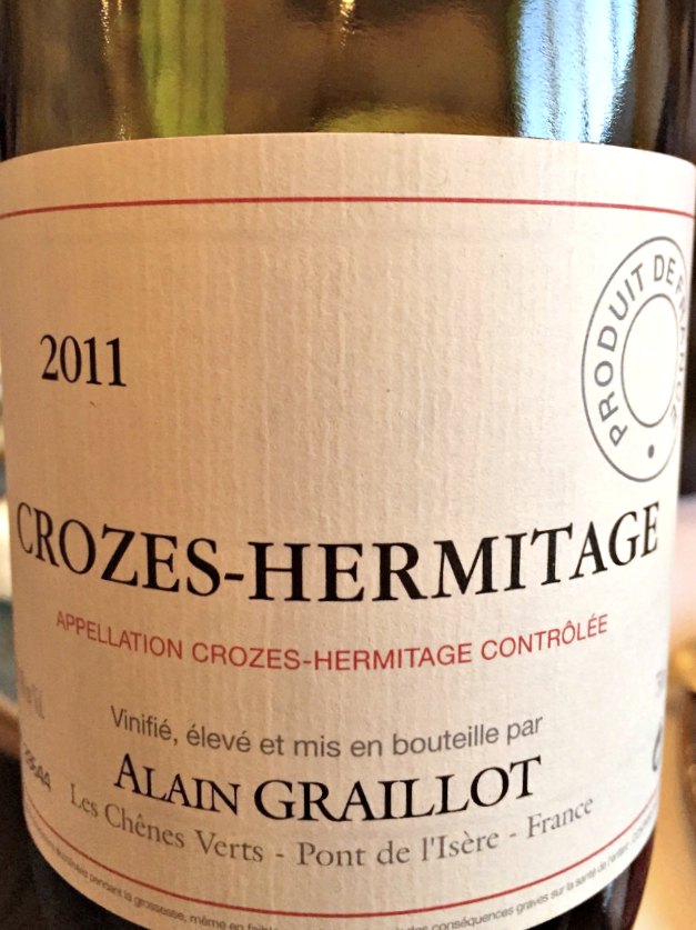 Los Innombrables: cata syrah. Alain Graillot 2011
