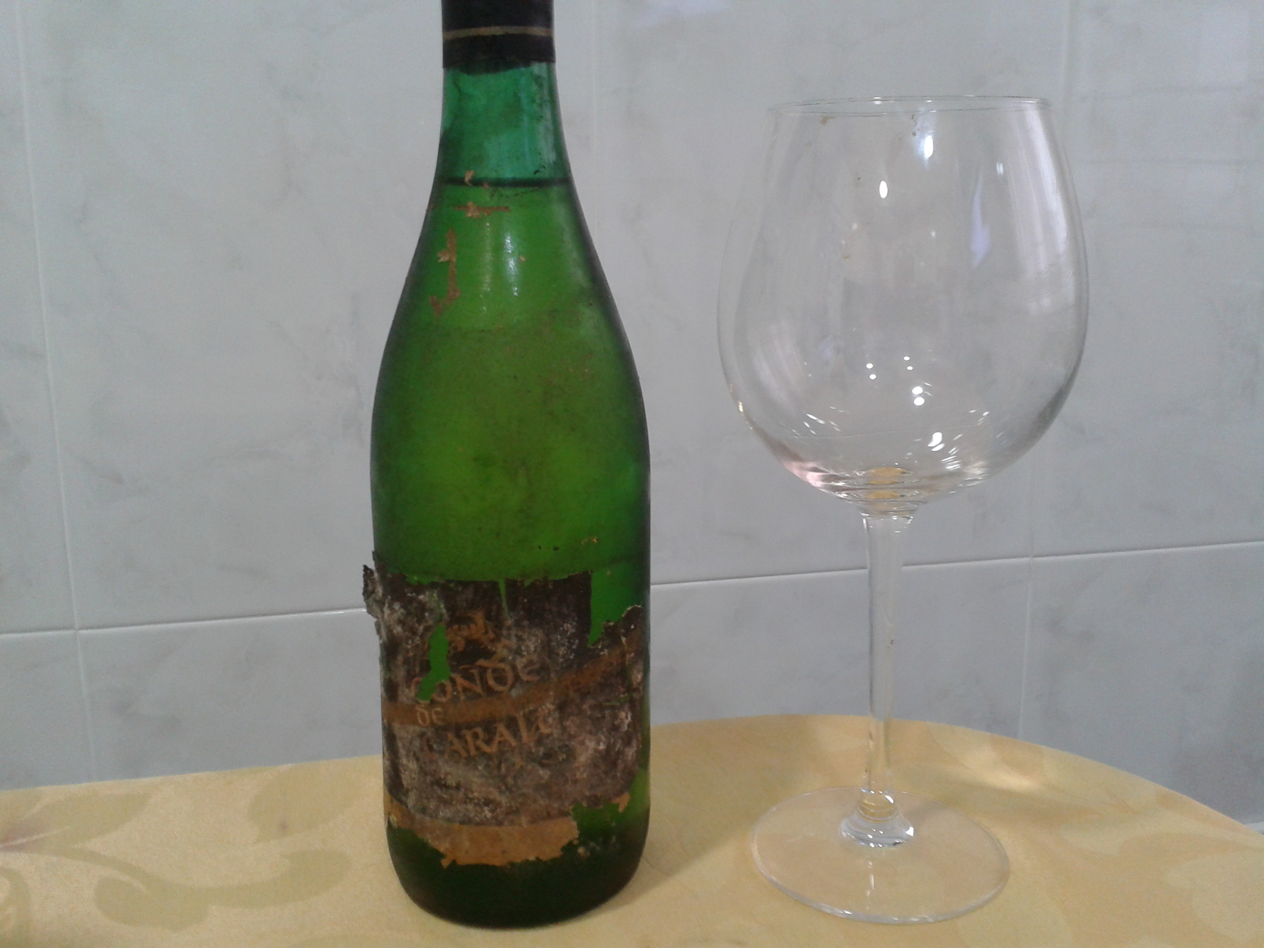 El raruno: Conde Caralt Blanco 1960