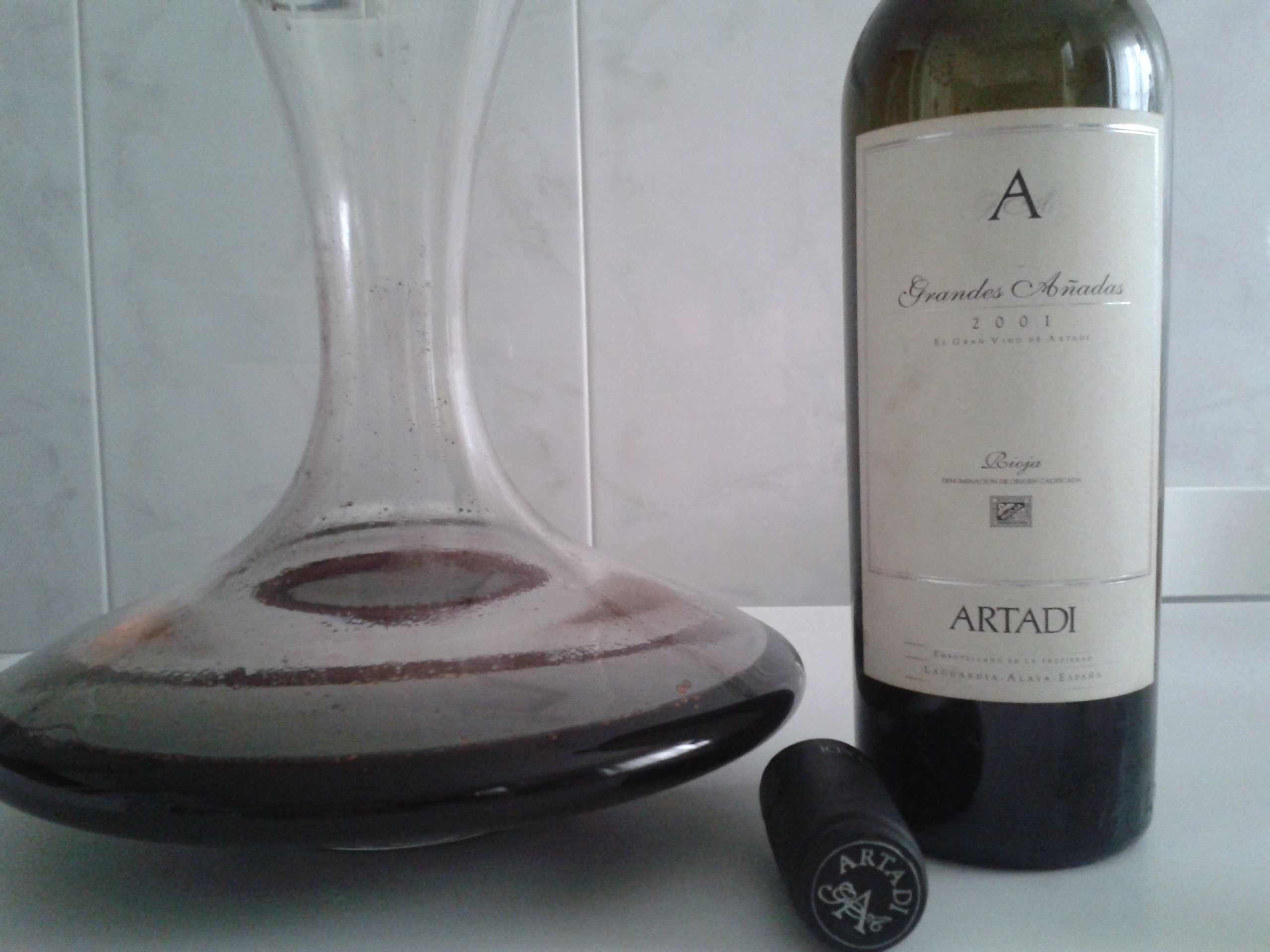 Artadi Grandes Añadas 2001