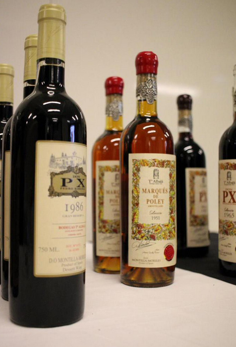 Don PX 1986, Marqués de Poley Amontillado 1951 y Don PX Selección 1965