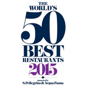 Logo de los premios Los 50 Mejores Restaurantes del Mundo, Revista Restaurant