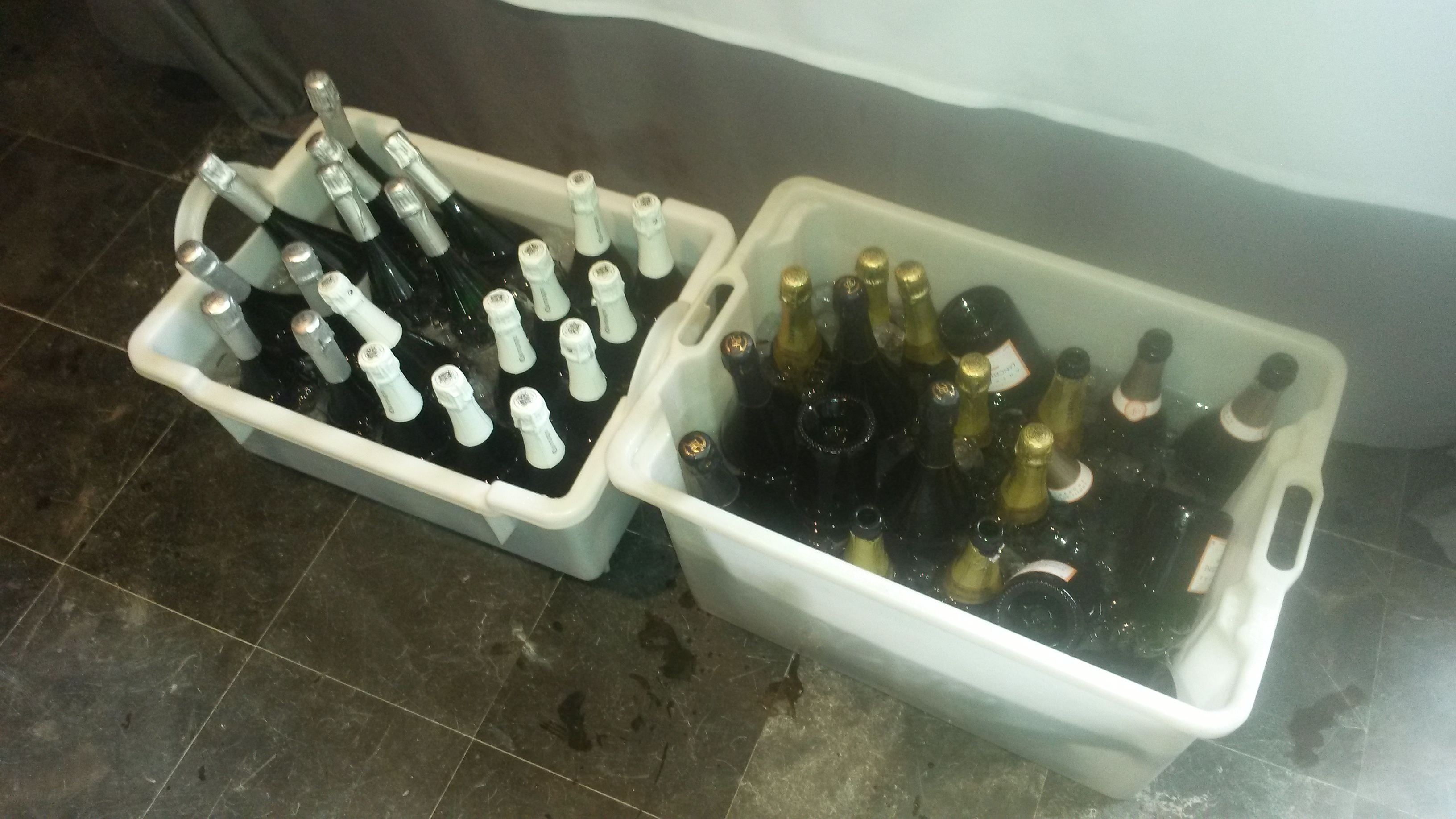 Los Champagnes de la cata de quesos de Cantagrullas