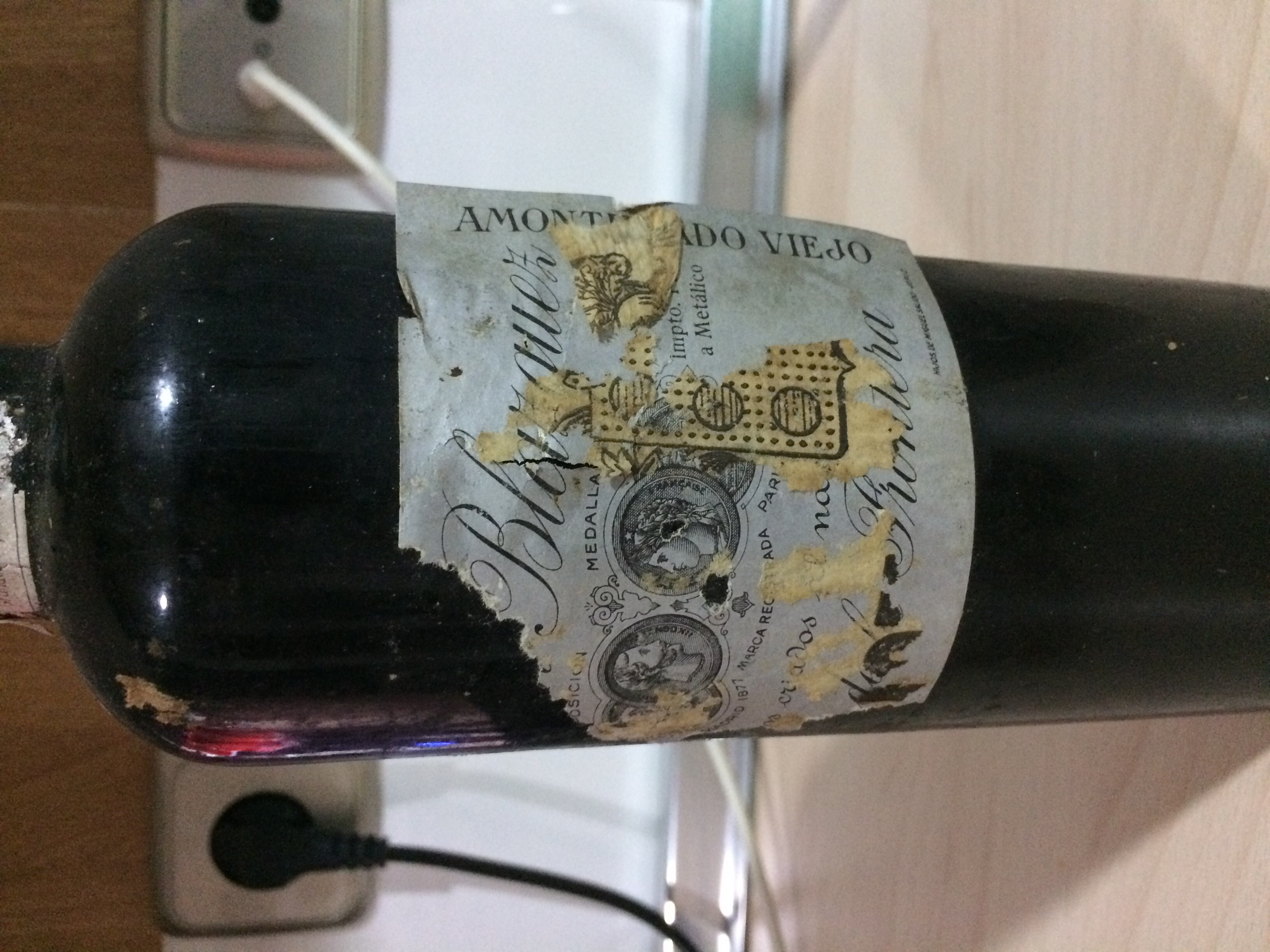 A. Blazquez Carta de Plata Amontillado Viejo (años 50)