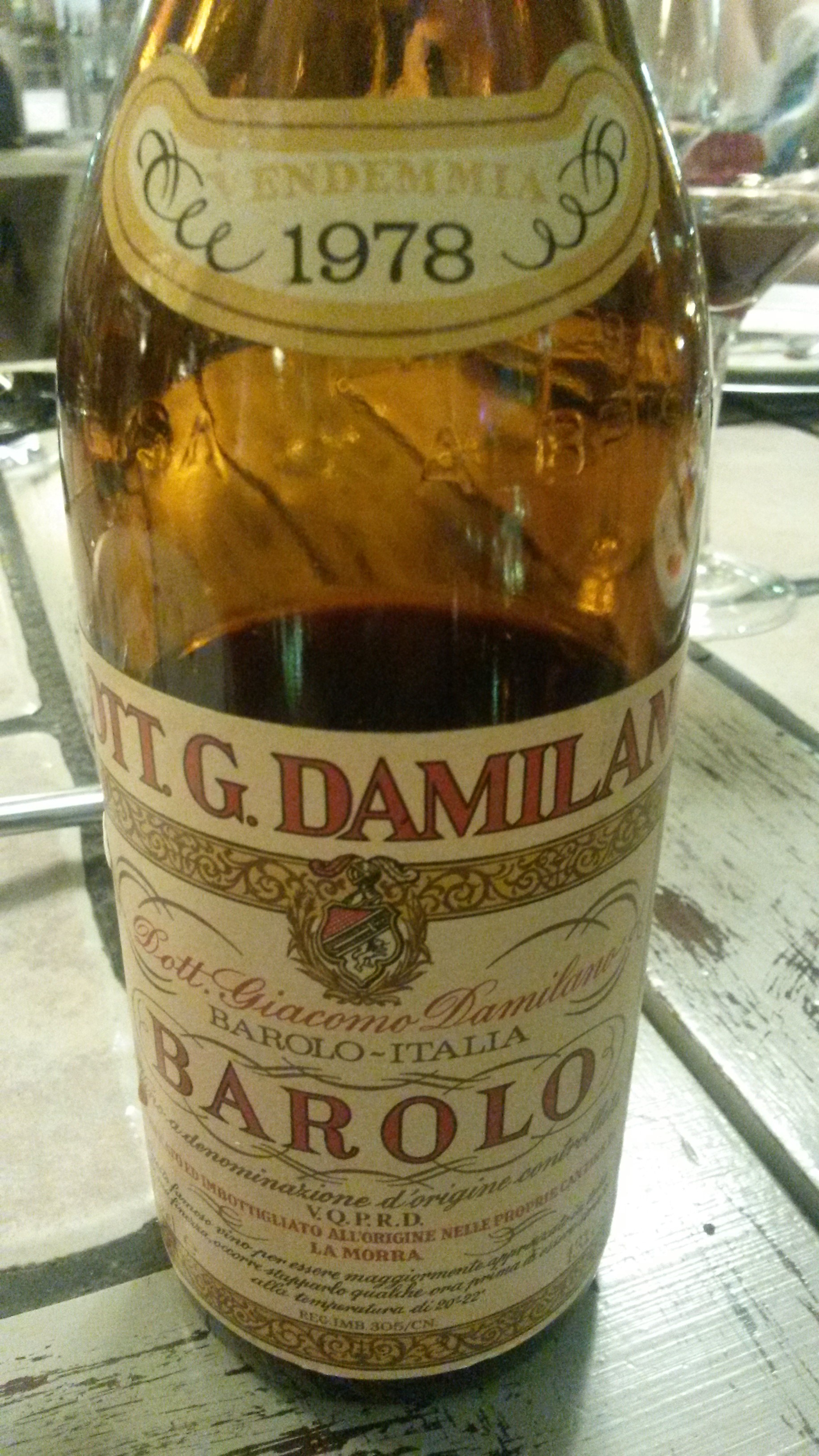 G. Damilano Barolo 1978