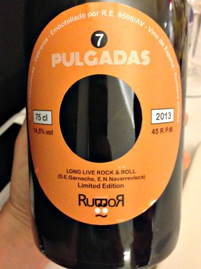 7 Pulgadas Garnacha 2013 ¡Long Live Rock & Roll!