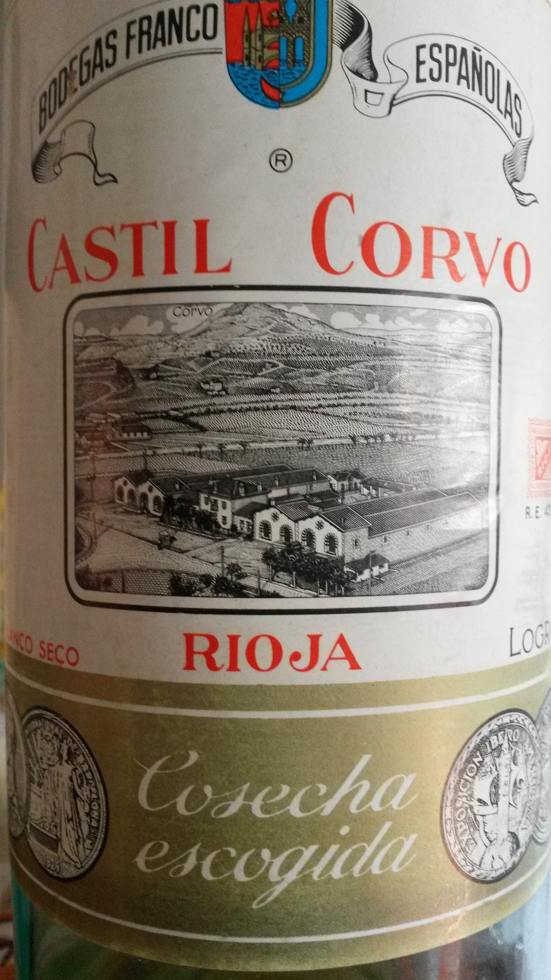 Franco Españolas Castil Corvo Cosecha Escogida (Años 70)