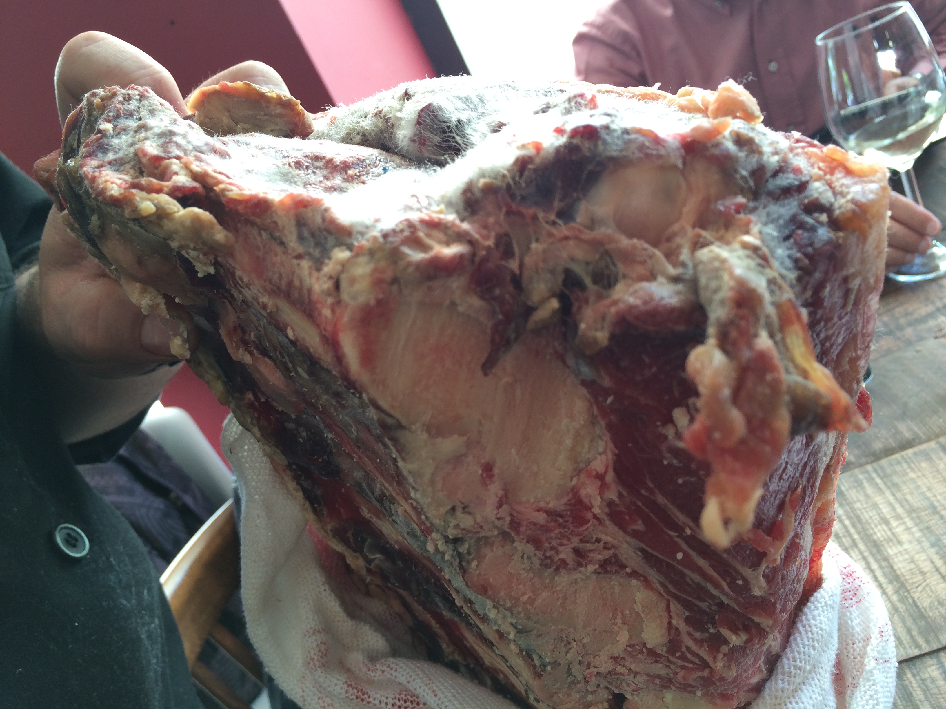 Carne con 45 días de maduración.