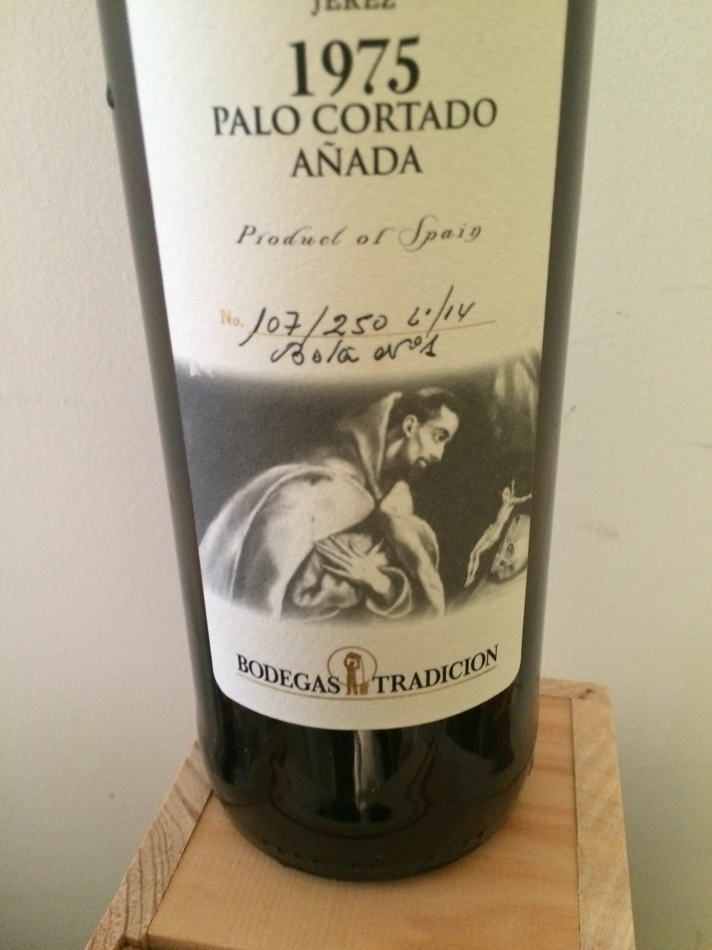 Tradición Palo Cortado de Añada 1975