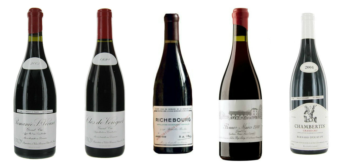 Los vinos más caros del mundo según la Web Wine Searcher