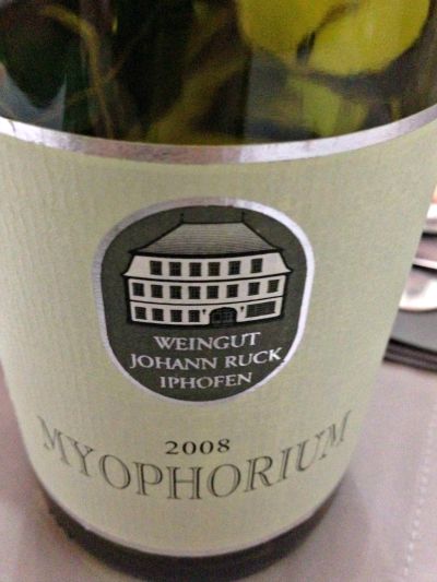 Vino Myophorum 2008, cata Los Innombrables