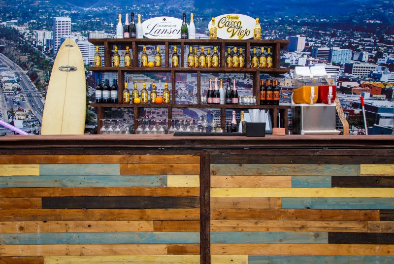 Bar - Santa Monica pop-up - SkyLounge - Cocktails in the sky