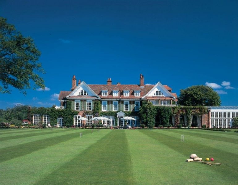 Chewton Glen - Croquet Lawn