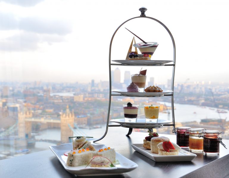 Aqua Shard Afternoon tea Landscape