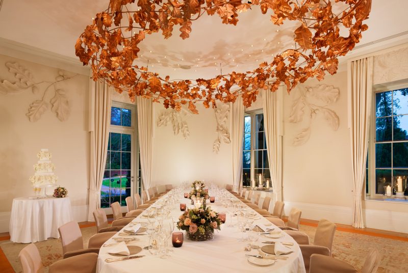 Private dining room outside London | Oak Room | Coworth Park | Venue Finding