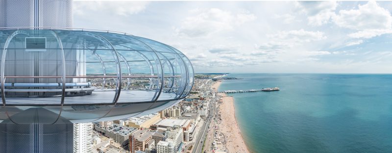Private dining rooms outside of London | i360 British Airways | Venue Finding