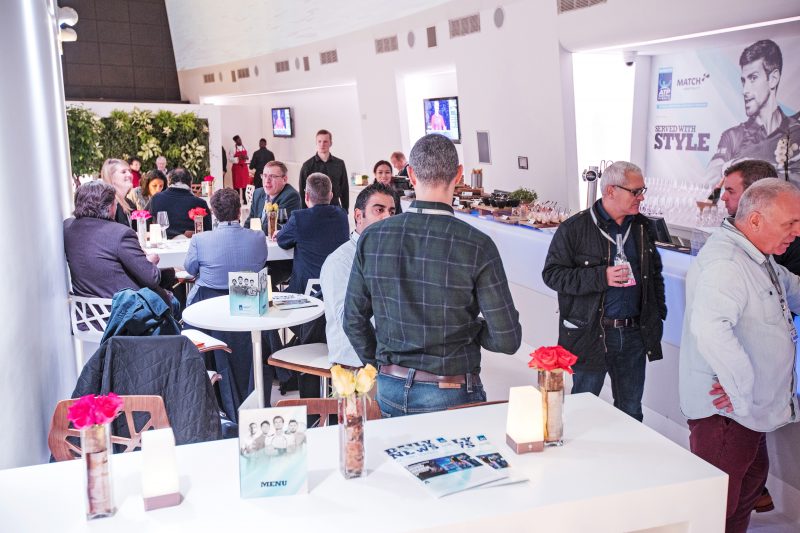 MATCH Hospitality Lounge at the Nitto ATP Finals