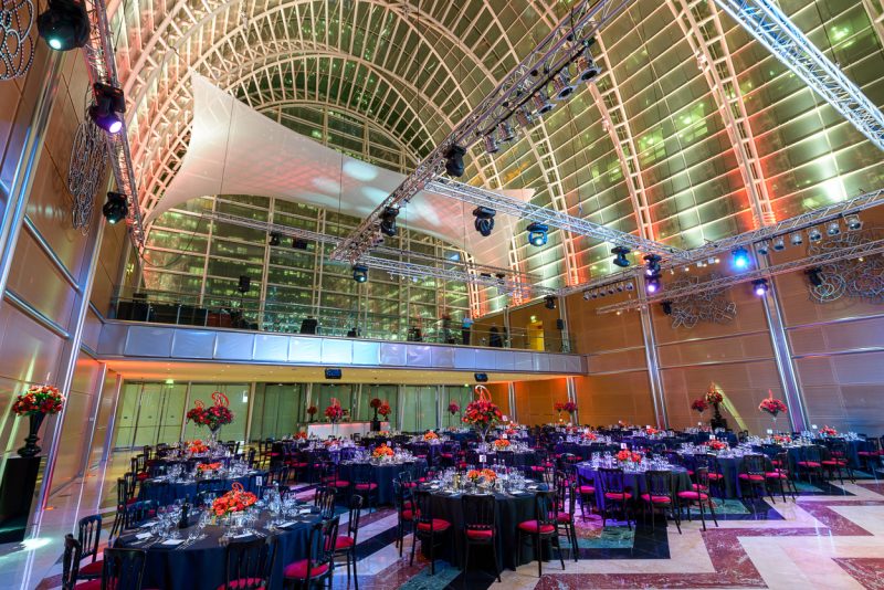 East Wintergarden | Gala dinner venues London | Venue Finding | Free venue finding service | Venue Hire London