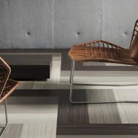 Forbo Modular Lines marmoleum (100 x 25 cm)