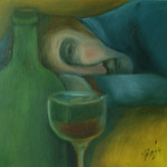 basnikova-muza--40x40