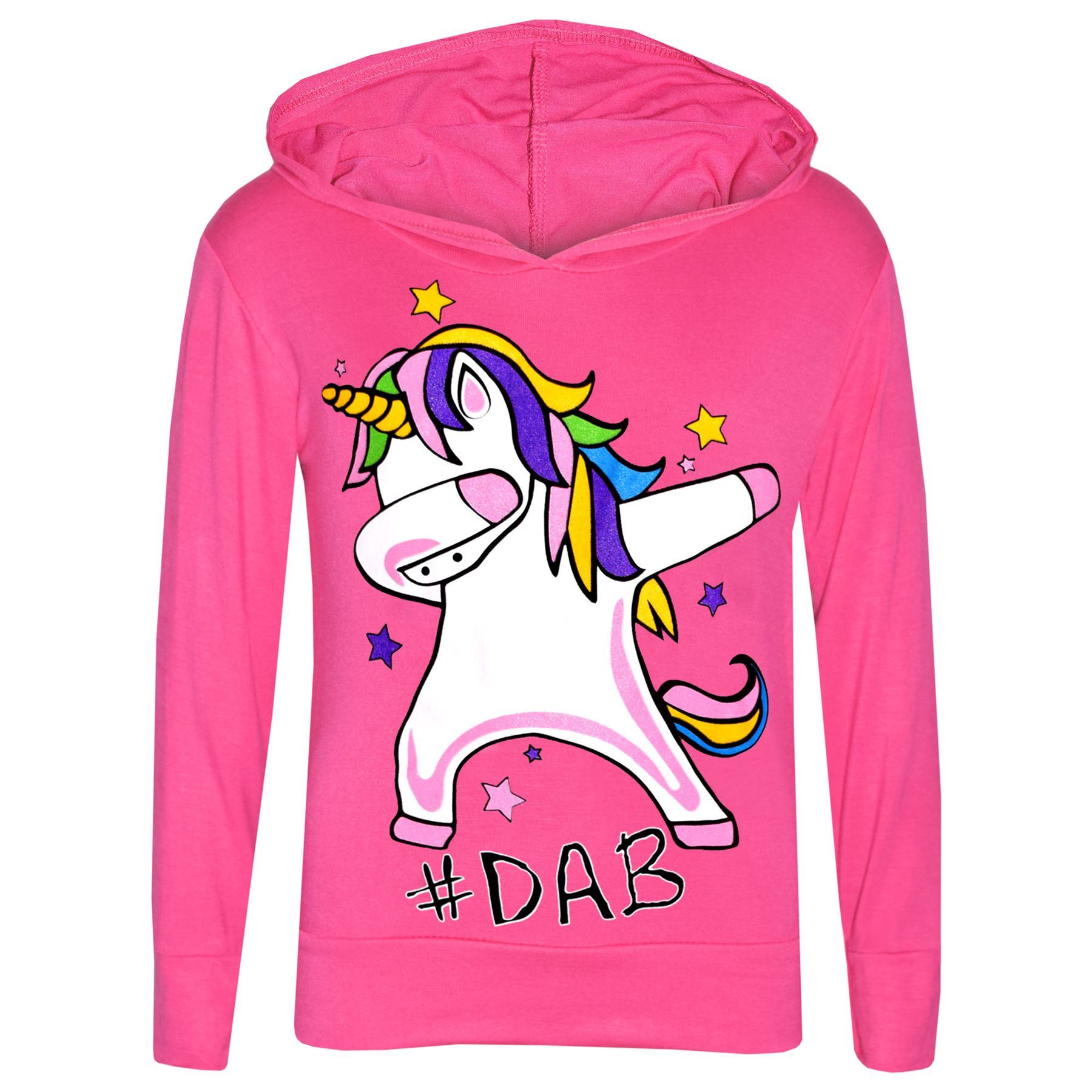 Enfants Filles Licorne # DAB Floss Rose Haut Ensemble Legging Noël Jogging