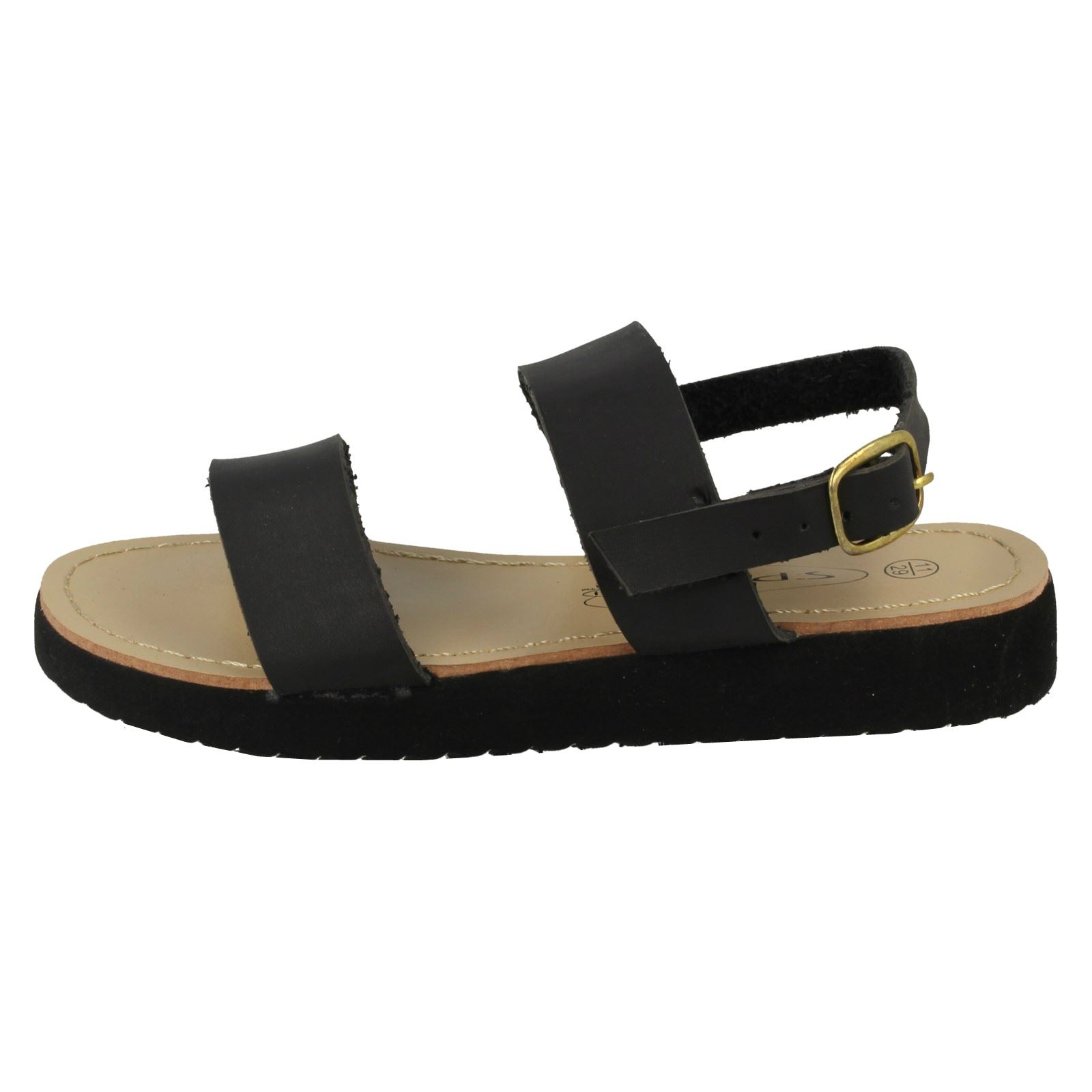 Girls Spot On Strap Detail /'Sandals/'