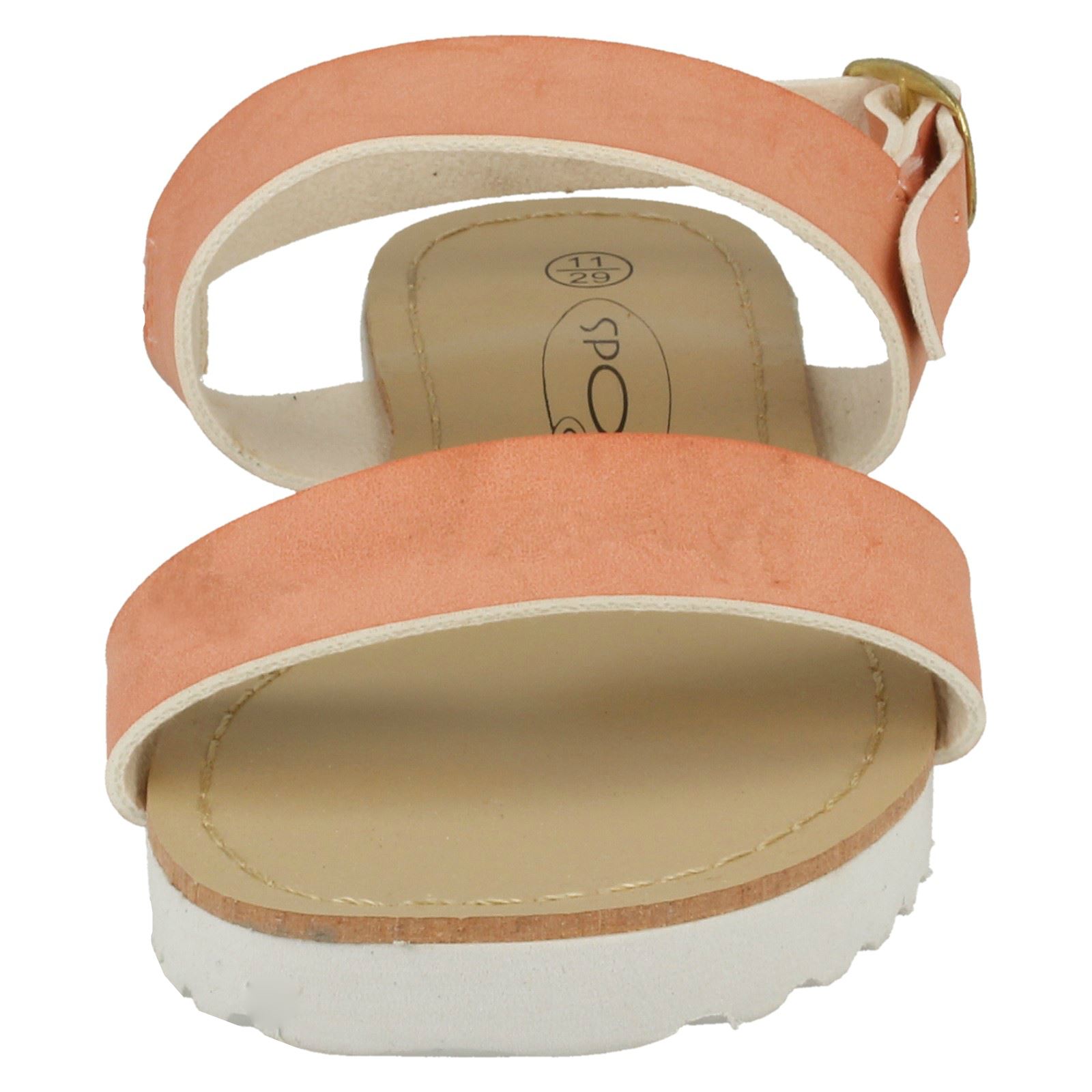 Girls Spot On Strap Detail /'Sandals/'