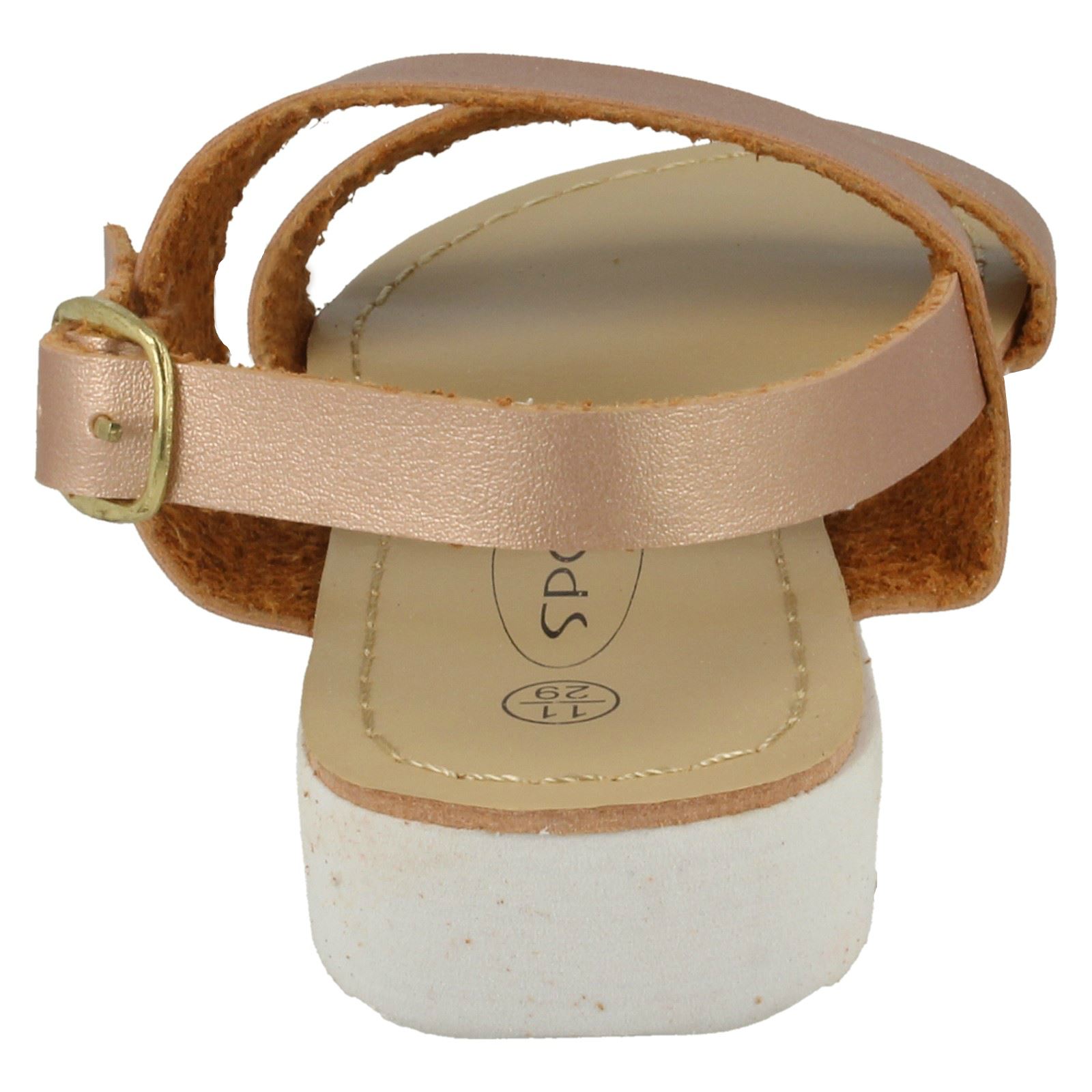 Girls Spot On Strap Detail /'Sandals/'