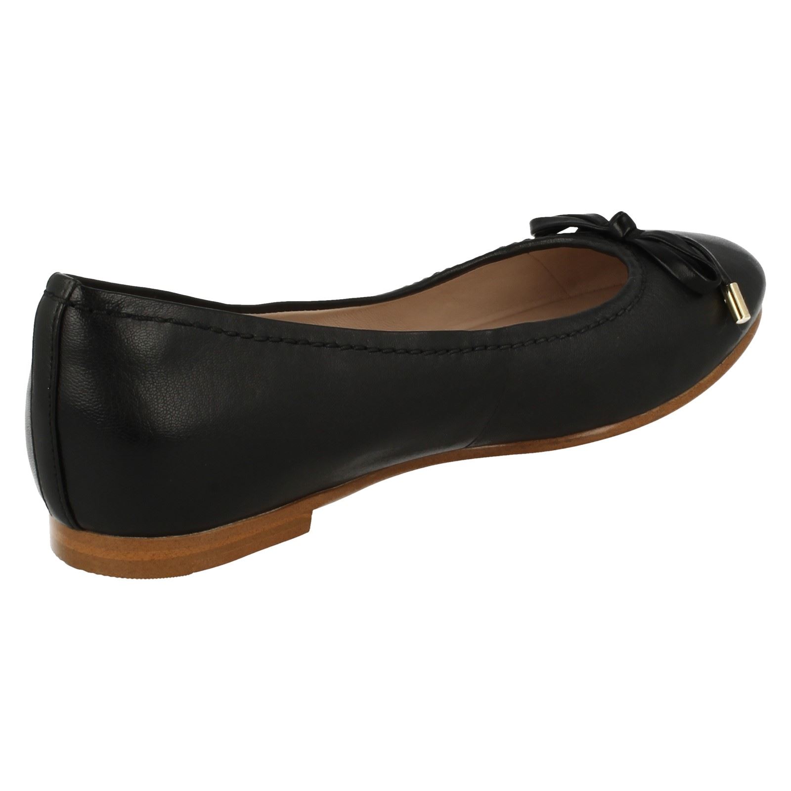 Damen Clarks Flache Dolly-Schuhe /" Gnade Lilie /"
