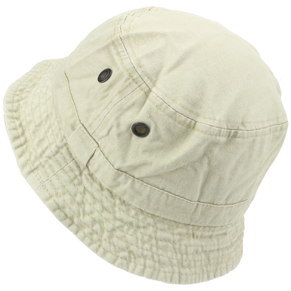 Chapeau Seau Pêche Casquette Bob Extérieur Prélavée Utilisé Jeans Hawkins