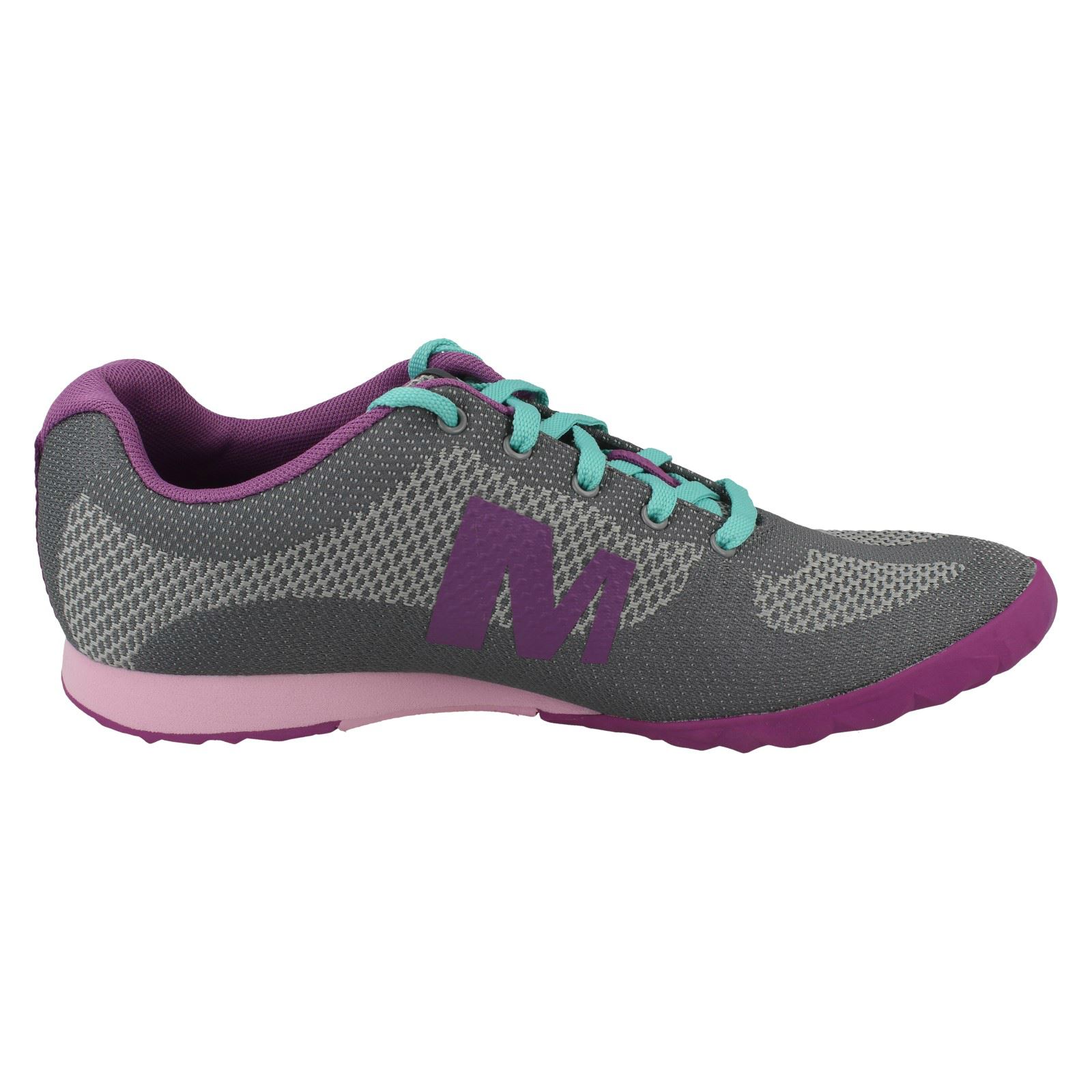 Damen Merrell Schnürer Turnschuhe /" Zibet Zoll
