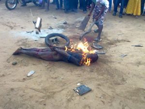 Jungle justice in Ikorodu Badoo rapist