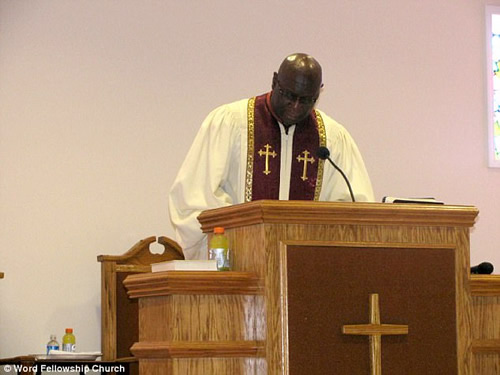 Pastor Billy Walker, Photo credit, Dailymail