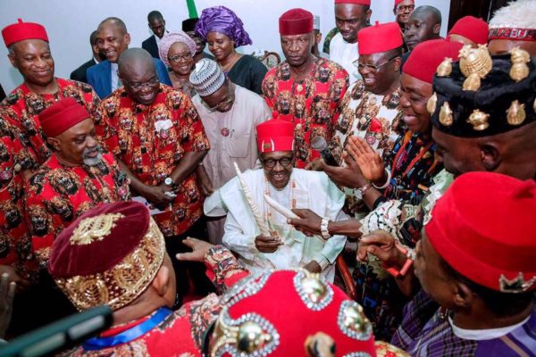 Buhari in Ebonyi