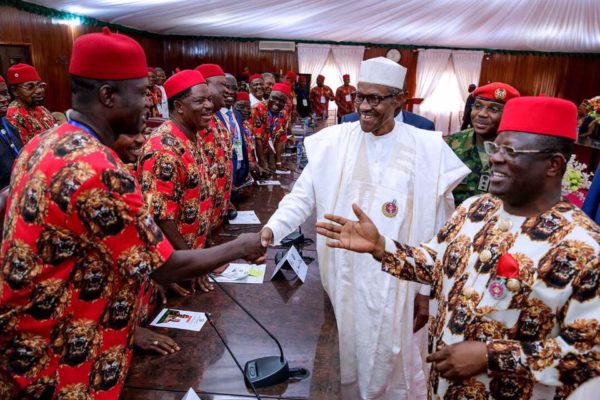 Buhari in Ebonyi