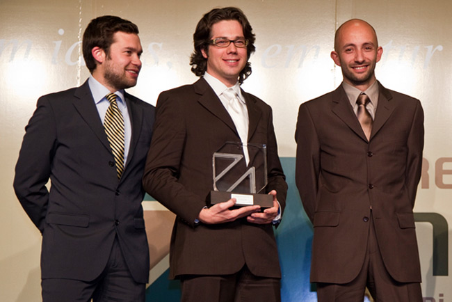 les vainqueurs de l'innovadors 2010