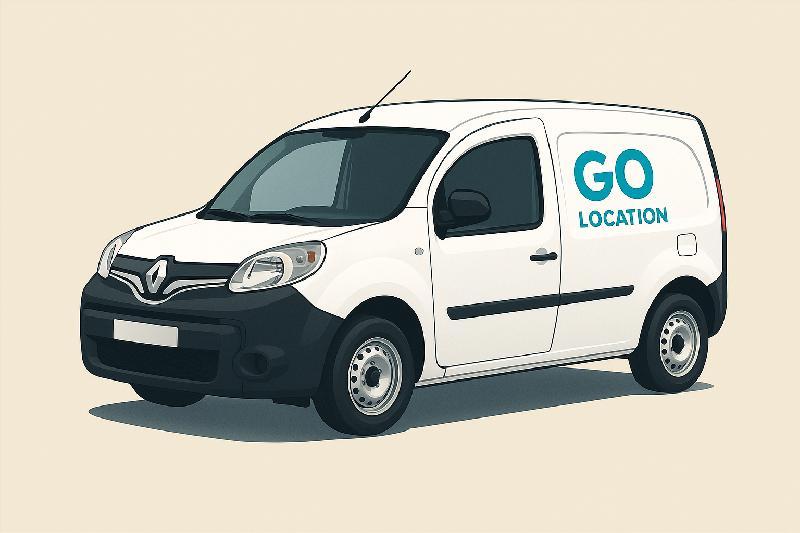 Un véhicule  de la catégorieUTILITAIRE LÉGER 3M3 TYPE RENAULT KANGOO