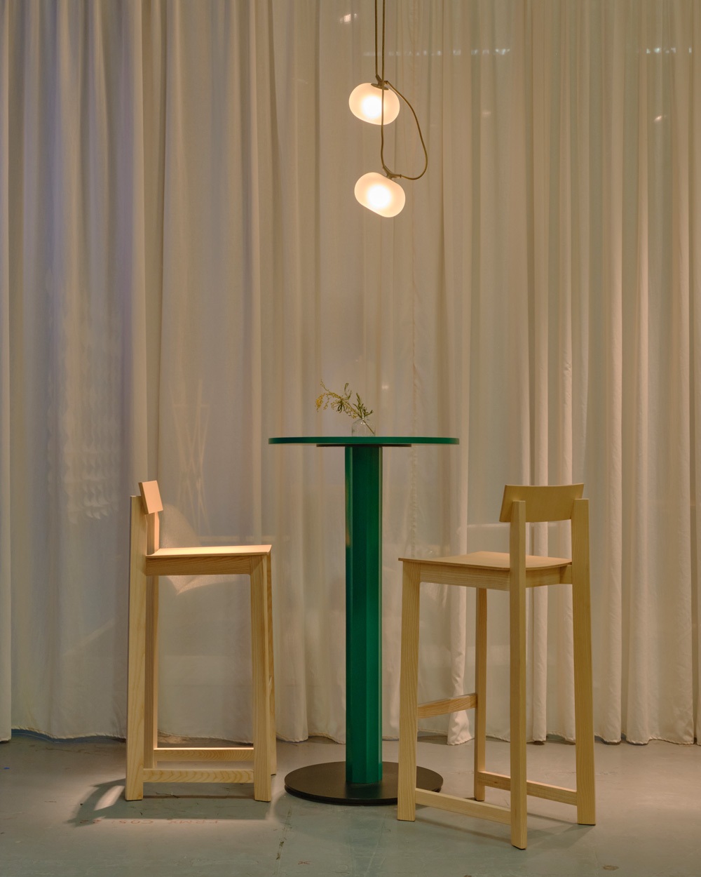 Candid bar stool with OC bar table