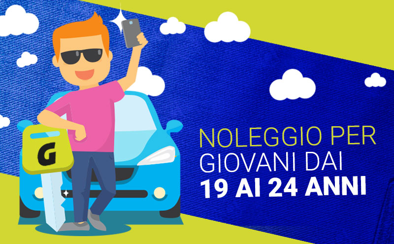 noleggio auto 20 anni