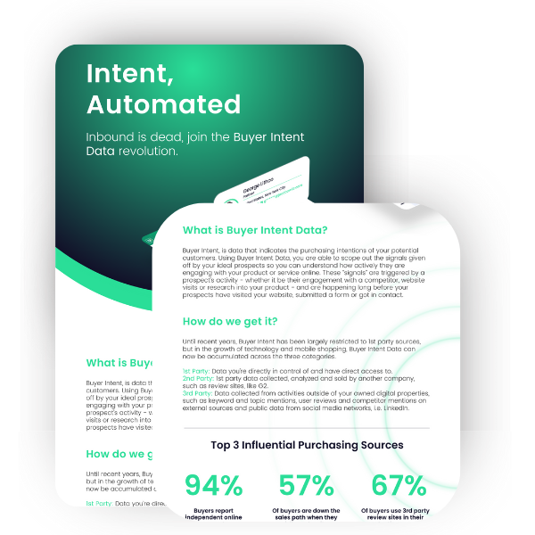 Intent Automated Fact Sheet