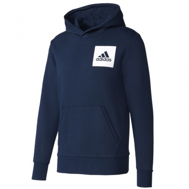 Essentials Chest Logo Pullover Hood Fleece M