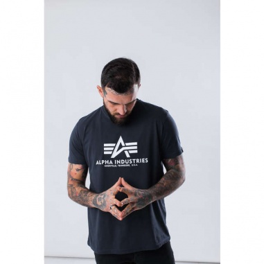 BASIC T SHIRT 02 NAVY