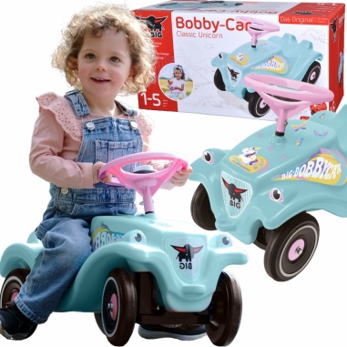 Jeździk Bobby Car Classic z Klaksonem Jednorożec