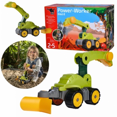 Pług Zraszacz Dinozaur Power Worker Zabawka do Piasku