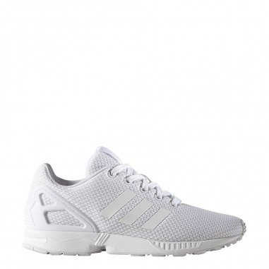 ZX Flux Junior All White