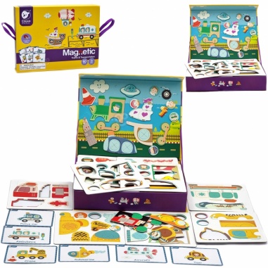 Puzzle Nauka Ruchu Transportu Drogowego 72 el.