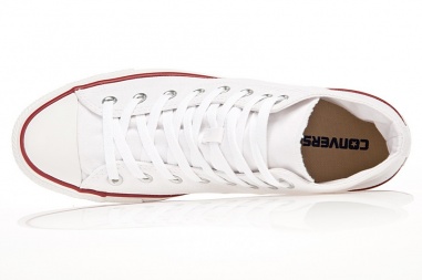 Converse Chuck Taylor All Star OX Hi Optic White""