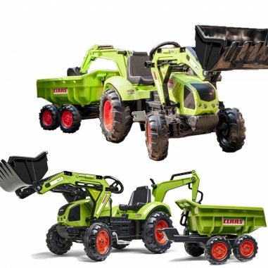 Traktor CLAAS AVEC na Pedały z Przyczepką od 3 Lat