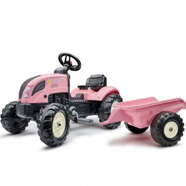 Traktor Country Star na Pedały + Przyczepka i Klakson od 2 Lat.