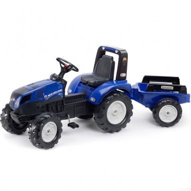 Traktor na Pedały New Holland Duży z Przyczepką od 3 lat
